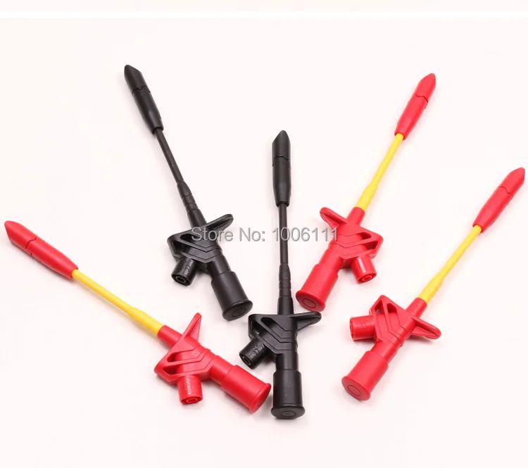 2PCS Piercing Test Clip with 4mm Banana seat, Heavy-Duty Insulation Piercing Probe Automotive test Clip with back probe
2PCS Piercing Test Clip with 4mm Banana seat, Heavy-Duty Insulation Piercing Probe Automotive test Clip with back probe