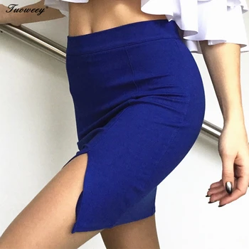 New 2018 Autumn Winter sexy Women work office hip slim Pencil Mini Skirt High Waist Elegant Ladies Wear Formal Slit Femininas
New 2018 Autumn Winter sexy Women work office hip slim Pencil Mini Skirt High Waist Elegant Ladies Wear Formal Slit Femininas