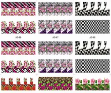 3 SHEETS / LOT Nail Art Water Transfers Stickers Nail Decals Stickers FLOWER CAMELLIA BLACK WHITE CHESS BOARD ZIPPER A046-048
3 SHEETS / LOT Nail Art Water Transfers Stickers Nail Decals Stickers FLOWER CAMELLIA BLACK WHITE CHESS BOARD ZIPPER A046-048