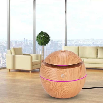 Aroma Essential Oil Diffuser Ultrasonic cool Mist Air Humidifier Wood Grain 7 Color LED Night light 130ML USB for Office Home
Aroma Essential Oil Diffuser Ultrasonic cool Mist Air Humidifier Wood Grain 7 Color LED Night light 130ML USB for Office Home