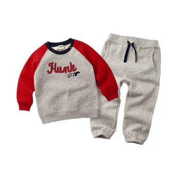 2018 Winter Autumn Kids Thicken Sets Baby Boys Girls Plus Velvet Hoddies Coat+Pants 2 Piece Suit Cotton Children's Kids Clothes
2018 Winter Autumn Kids Thicken Sets Baby Boys Girls Plus Velvet Hoddies Coat+Pants 2 Piece Suit Cotton Children's Kids Clothes
