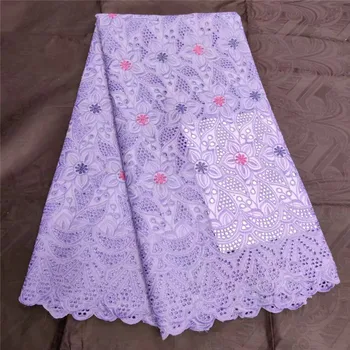 Lilac White High Quality Cotton Lace Fabric Latest Design 2019 Swiss Voile With Stone Swiss Voile Lace In Switzerland For Dress
Lilac White High Quality Cotton Lace Fabric Latest Design 2019 Swiss Voile With Stone Swiss Voile Lace In Switzerland For Dress