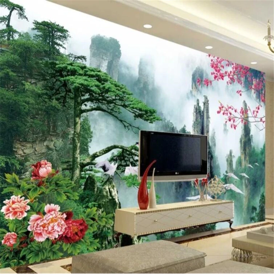 beibehang Custom wallpaper 3D stereo photo mural welcome pine landscape TV background wall living room bedroom wallpaper mural
beibehang Custom wallpaper 3D stereo photo mural welcome pine landscape TV background wall living room bedroom wallpaper mural