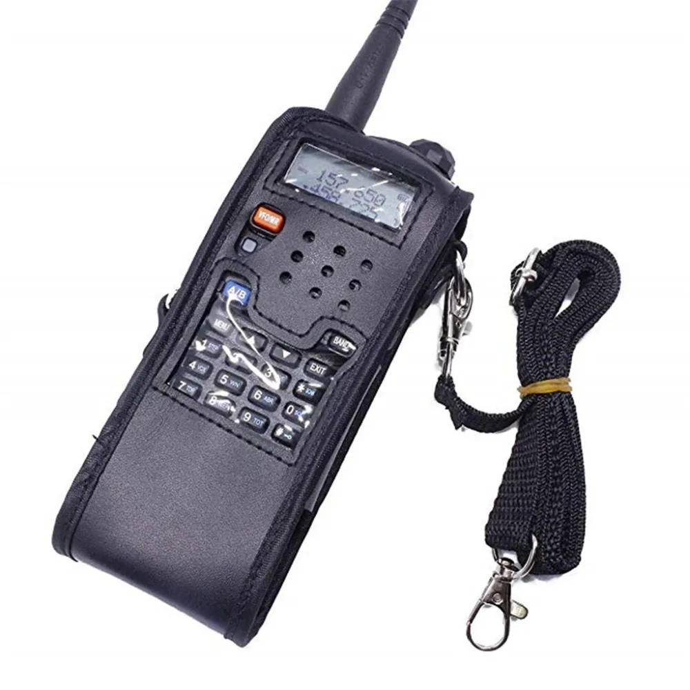 Extended Leather Soft Case Holster for Baofeng UV-5R 3800mAh Two Way Radio FM TYT TH-UVF9 TH-F8 TH-UVF9D Walkie Talkie UV 5R
Extended Leather Soft Case Holster for Baofeng UV-5R 3800mAh Two Way Radio FM TYT TH-UVF9 TH-F8 TH-UVF9D Walkie Talkie UV 5R