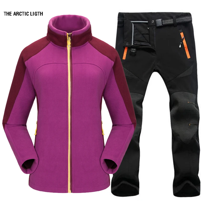 Woman Fishing Winter Waterproof Trekking Camping Hiking Outdoor Jacket Pant Suit Sports Fleece Jacket+Softshell Trouser
Woman Fishing Winter Waterproof Trekking Camping Hiking Outdoor Jacket Pant Suit Sports Fleece Jacket+Softshell Trouser