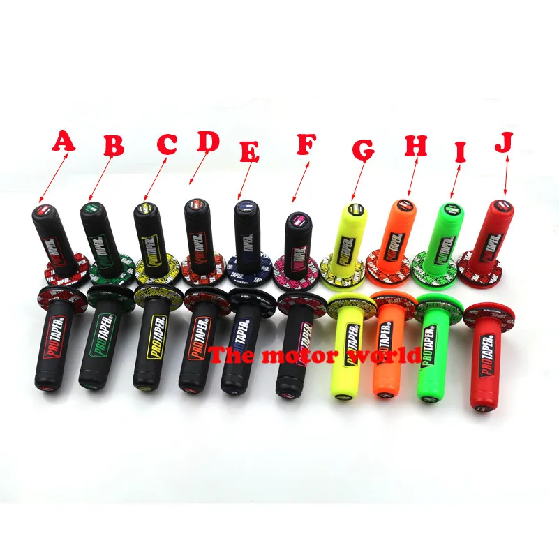 10 COLOR Handle Grip Pro taper Motorcycle High Quality Protaper Dirt Pit Bike Motocross 7/8" Handlebar Rubber Gel Hand Grips
10 COLOR Handle Grip Pro taper Motorcycle High Quality Protaper Dirt Pit Bike Motocross 7/8" Handlebar Rubber Gel Hand Grips