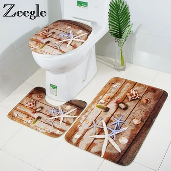 Zeegle Wood Printed 3Pcs Mats Bathroom Anti-slip Carpets For Bathroom Toilet Mats Bath Rugs Absorbent Bath Mat Bathroom Rug Set
Zeegle Wood Printed 3Pcs Mats Bathroom Anti-slip Carpets For Bathroom Toilet Mats Bath Rugs Absorbent Bath Mat Bathroom Rug Set