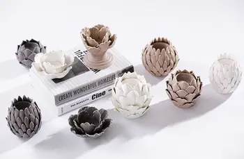 1pc Hot Romantic Wedding Dinner Decor Ceramics Lotus Candle Holder Art Candlestick
1pc Hot Romantic Wedding Dinner Decor Ceramics Lotus Candle Holder Art Candlestick