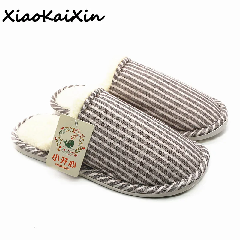 Cotton Indoor Slippers Men&Women Winter Warm Plush Striped Home&House Slipper PVC Non-Slip Guest Slippers Wholesale Dropshipping
Cotton Indoor Slippers Men&Women Winter Warm Plush Striped Home&House Slipper PVC Non-Slip Guest Slippers Wholesale Dropshipping