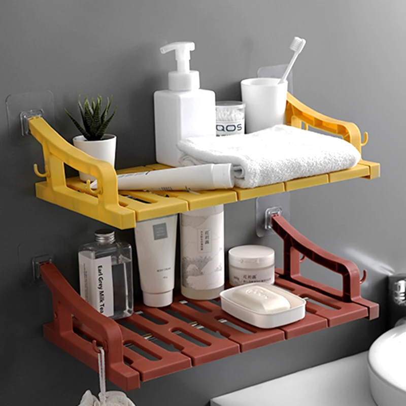 Punch-free bathroom shelf plastic toilet bathroom wall hanging bathroom storage rack basket no trace stickers rack with hook
Punch-free bathroom shelf plastic toilet bathroom wall hanging bathroom storage rack basket no trace stickers rack with hook