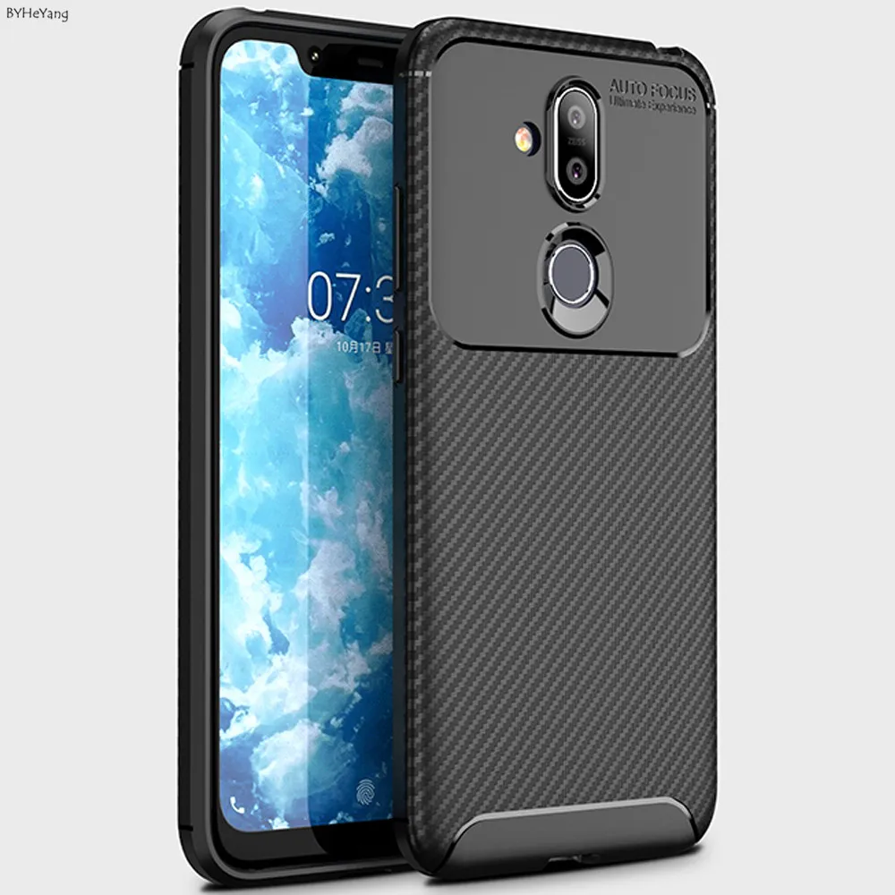 BHYeYang Case For Nokia 7.1 Plus Carbon Fiber Soft TPU Heavy ShockProof Cover Full Protector Fitted Conque For Nokia X7 X 7 Case
BHYeYang Case For Nokia 7.1 Plus Carbon Fiber Soft TPU Heavy ShockProof Cover Full Protector Fitted Conque For Nokia X7 X 7 Case