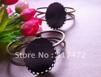 30*40mm Vintage Antique Bronze DIY Bracelet Pendant Tray Bangle Blank Jewelry Findings
30*40mm Vintage Antique Bronze DIY Bracelet Pendant Tray Bangle Blank Jewelry Findings