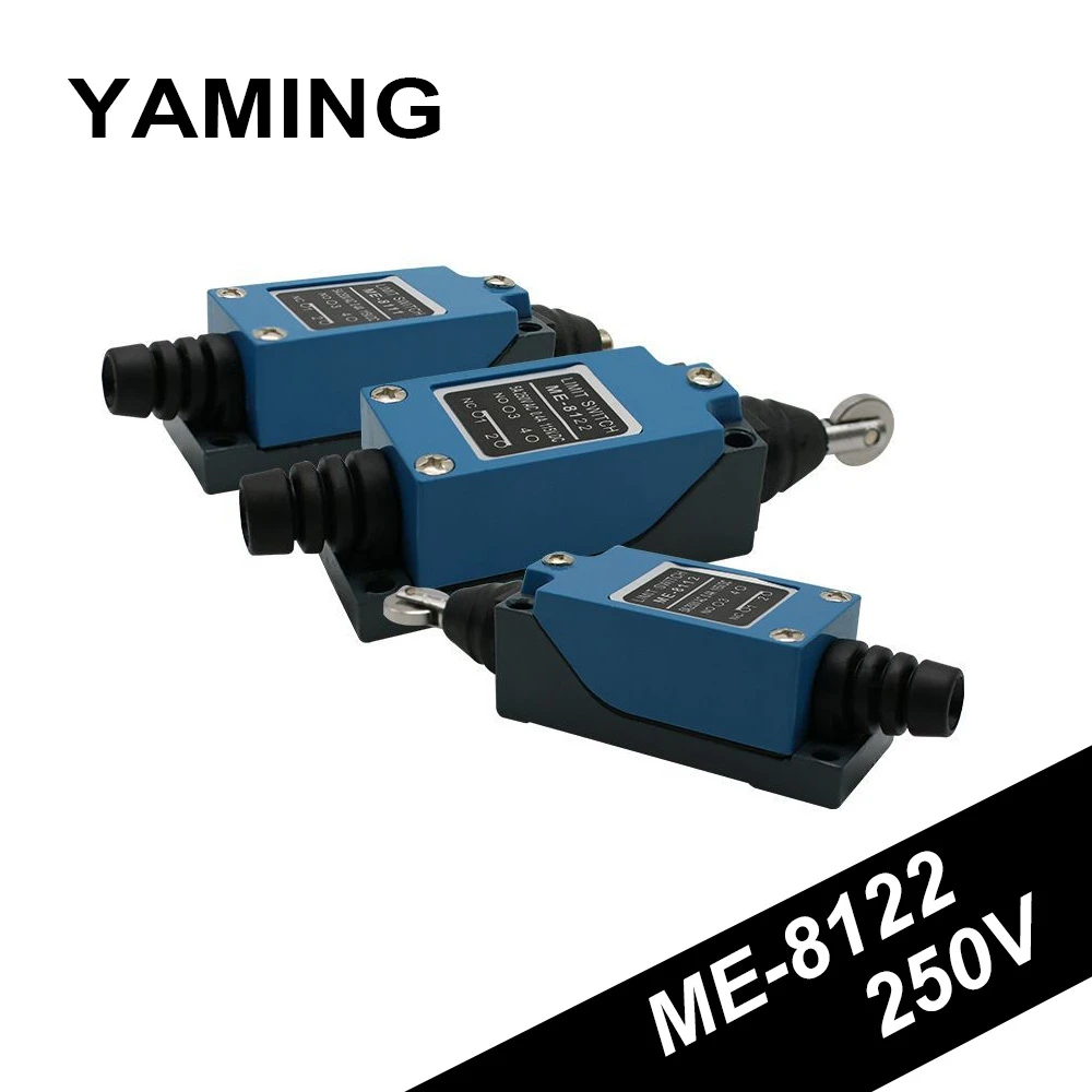 Directly Pressure Plunger Erection Rolling Wheel Stroke Switch ME -8122 Limit Micro Switches 1NO1NC 5A/250V Reset (2pcs)
Directly Pressure Plunger Erection Rolling Wheel Stroke Switch ME -8122 Limit Micro Switches 1NO1NC 5A/250V Reset (2pcs)