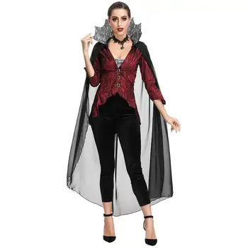 Adult Queen Of The Vampires costume halloween costumes for women sexy cosplay black witch earl costume
Adult Queen Of The Vampires costume halloween costumes for women sexy cosplay black witch earl costume