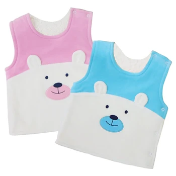 Baby Vests Double Layer Velour+Coral fleece thick warm shirts for winter boys and girls 2 pcs/lot clothes 2019 children clothing
Baby Vests Double Layer Velour+Coral fleece thick warm shirts for winter boys and girls 2 pcs/lot clothes 2019 children clothing
