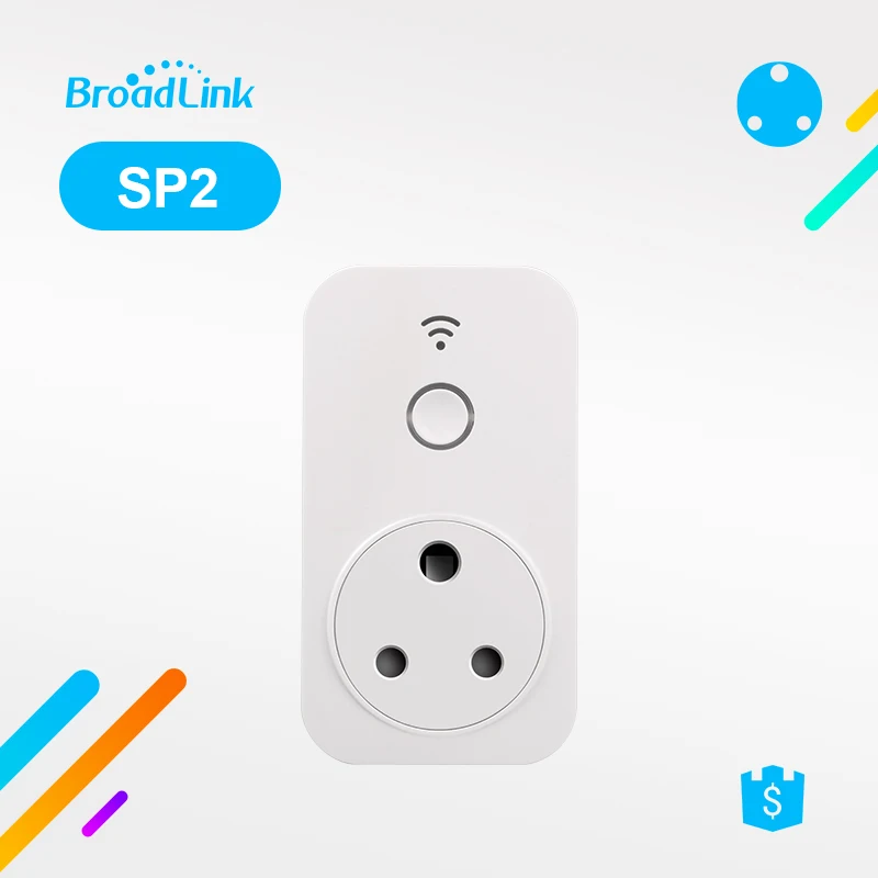 Broadlink SP2 смарт-таймер WiFi розетка интеллигентая (ый) Беспроводной Питание штекер 16A