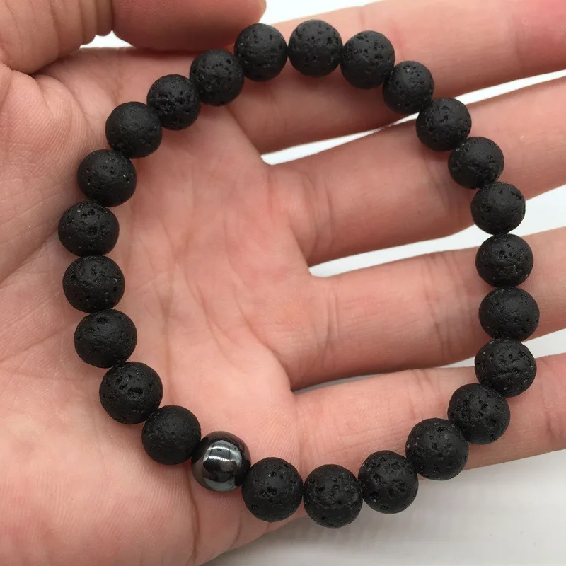 1PC Lava Stone Fashion Natural Stone Beaded Root Chakra Jewery & Hip Hop Bead Bracelet Buddha Jewelry For Christmas Gift
1PC Lava Stone Fashion Natural Stone Beaded Root Chakra Jewery & Hip Hop Bead Bracelet Buddha Jewelry For Christmas Gift
