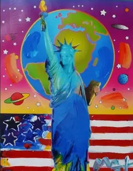 Free shipping Liberty With Earth and Flag hand painted pop art On Canvas for wall decoration painting no frame
Free shipping Liberty With Earth and Flag hand painted pop art On Canvas for wall decoration painting no frame