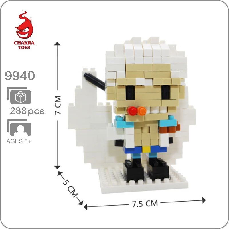 CHAKRA 9940 Anime One Piece Smoker Navy General 3D Model DIY Small Blocks Bricks Diamond Mini Building Toy for Children no Box
CHAKRA 9940 Anime One Piece Smoker Navy General 3D Model DIY Small Blocks Bricks Diamond Mini Building Toy for Children no Box