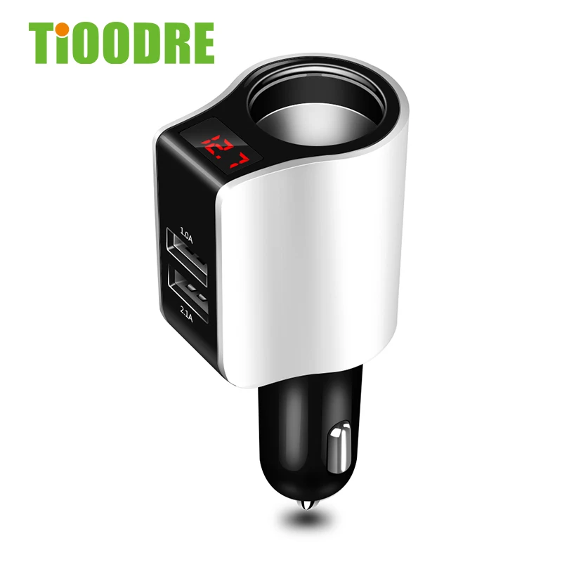 TiOODRE USB Charger Quick Charge 3.0 Digital LED Voltage Display Universal Adapter Fast Charging Car Charger For Phone Tablet
TiOODRE USB Charger Quick Charge 3.0 Digital LED Voltage Display Universal Adapter Fast Charging Car Charger For Phone Tablet