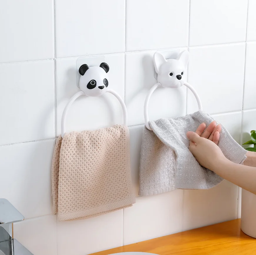 Carton pandaTowel Racks Round hand Towel Holder Rings Wall Mounted hand towel ring Bathroom Accessories
Carton pandaTowel Racks Round hand Towel Holder Rings Wall Mounted hand towel ring Bathroom Accessories