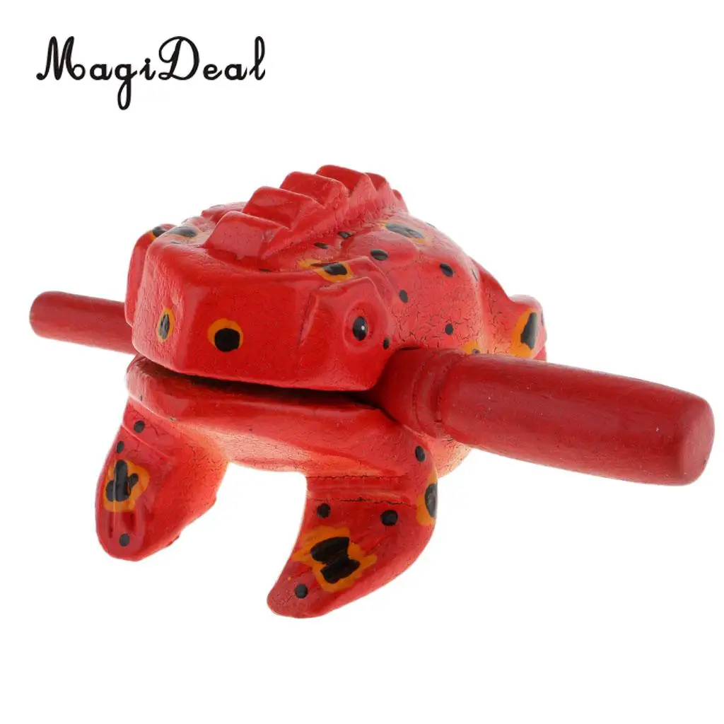 Ancient Siamese Wooden Croaking Frog Musical Instrument! Good Luck &Fortune!