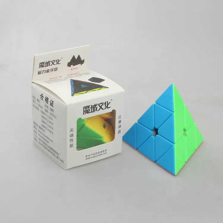 Moyu Pyramin V2 Magnetic Positioning Black/white/Stickerless Cubo Magico Speed Cube Educational Toy Drop Shipping
Moyu Pyramin V2 Magnetic Positioning Black/white/Stickerless Cubo Magico Speed Cube Educational Toy Drop Shipping