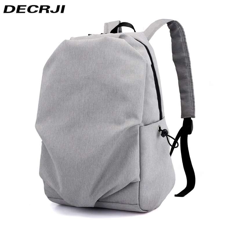 DECRJI Casual Oxford 15.6 Inch Men Laptop Backpack USB Charging School Bags For Teenagers Male Large Capacity Travel Backpacks
DECRJI Casual Oxford 15.6 Inch Men Laptop Backpack USB Charging School Bags For Teenagers Male Large Capacity Travel Backpacks