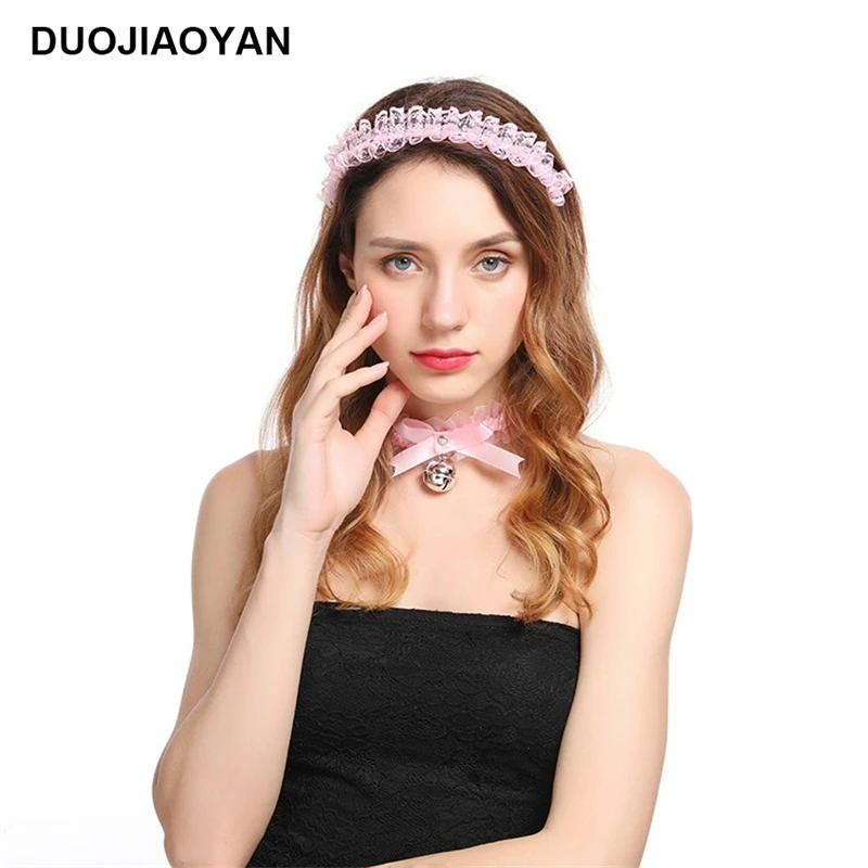 DUOJIAOYAN 2019 Fashion Lolita Headband Lace Bow Hair Hoop Sexy Party Sweet Maid Headwear Princess Hairband For Girls Women
DUOJIAOYAN 2019 Fashion Lolita Headband Lace Bow Hair Hoop Sexy Party Sweet Maid Headwear Princess Hairband For Girls Women