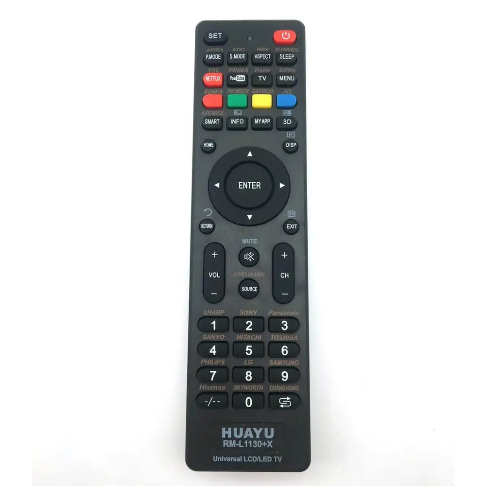 Universal TV Remote Control Replacement for SUPRA STV--LC 1504 HYUNDAL RCF1B STV-LC1515 RC3B RCF3B Y-72C2 RC6B RC12 RCF1B BD-212
Universal TV Remote Control Replacement for SUPRA STV--LC 1504 HYUNDAL RCF1B STV-LC1515 RC3B RCF3B Y-72C2 RC6B RC12 RCF1B BD-212