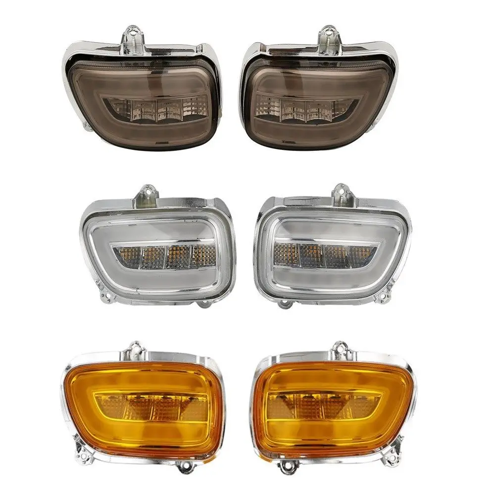 Motorcycle Front LED Turn Signals For Honda Goldwing GL1800 2001-2017 15 16 14 F6B 2013-2017
Motorcycle Front LED Turn Signals For Honda Goldwing GL1800 2001-2017 15 16 14 F6B 2013-2017