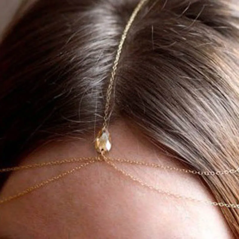 Indian woman with boho fashion jewelry decorate bride hair hair head chain Wedding Jewelry
Indian woman with boho fashion jewelry decorate bride hair hair head chain Wedding Jewelry
