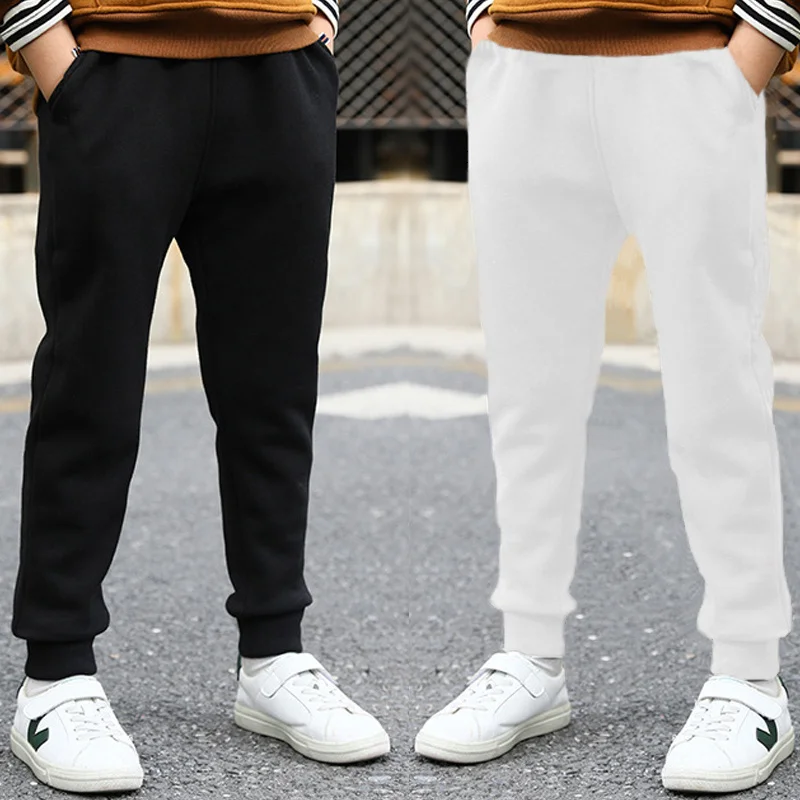 2019 Children Boys Trousers Cotton Spring Single Layer Sports Pant Casual Spring/Fall Solid White & Black Sweatpants
2019 Children Boys Trousers Cotton Spring Single Layer Sports Pant Casual Spring/Fall Solid White & Black Sweatpants