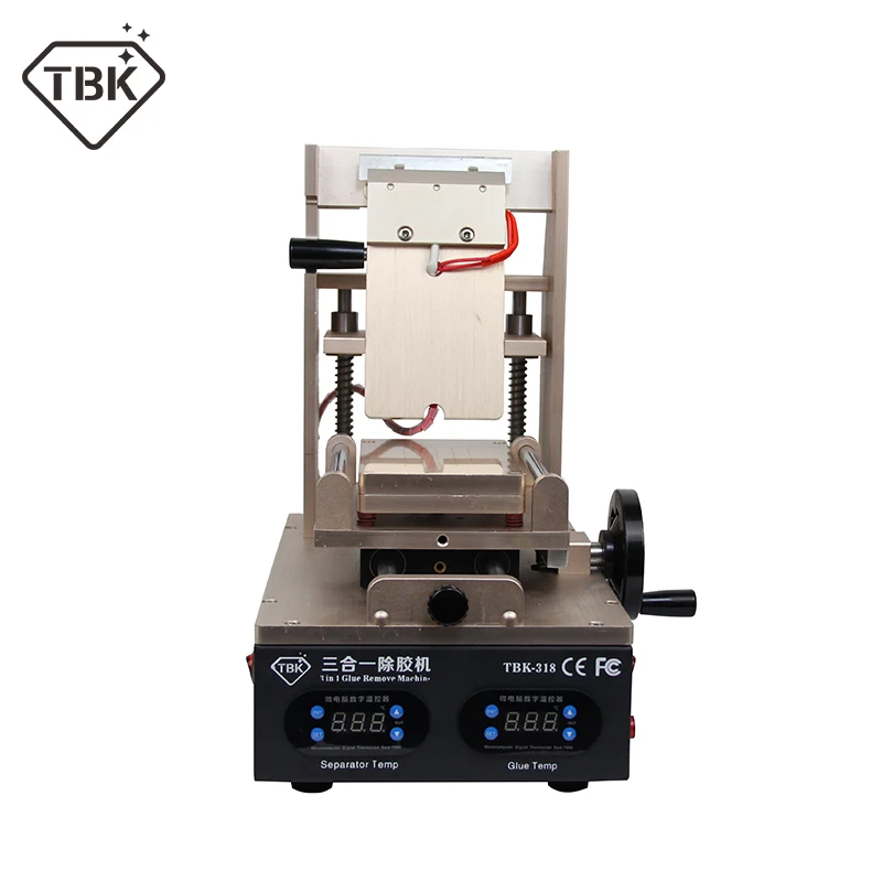 NEW TBK-318 3 in 1 Vacuum LCD Screen Separator + Preheater +OCA Glue Polarizer Remover Mobile Phone LCD Screen Refurbish Machine
NEW TBK-318 3 in 1 Vacuum LCD Screen Separator + Preheater +OCA Glue Polarizer Remover Mobile Phone LCD Screen Refurbish Machine