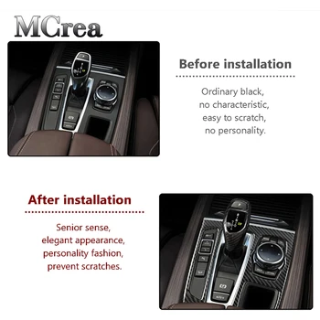 MCrea Car Styling For BMW X5 X6 E71 E70 2016-2014 3D Stickers Carbon Fiber Shift Panel Interior Decorative On Cars Accessories
MCrea Car Styling For BMW X5 X6 E71 E70 2016-2014 3D Stickers Carbon Fiber Shift Panel Interior Decorative On Cars Accessories