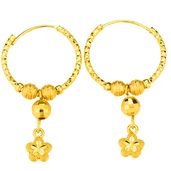 Round Ball Ethiopian Earrings Gold Color beads Flower Arab African Eritrea Habesha Gifts Jewelry for Women/Girl Wedding Party
Round Ball Ethiopian Earrings Gold Color beads Flower Arab African Eritrea Habesha Gifts Jewelry for Women/Girl Wedding Party