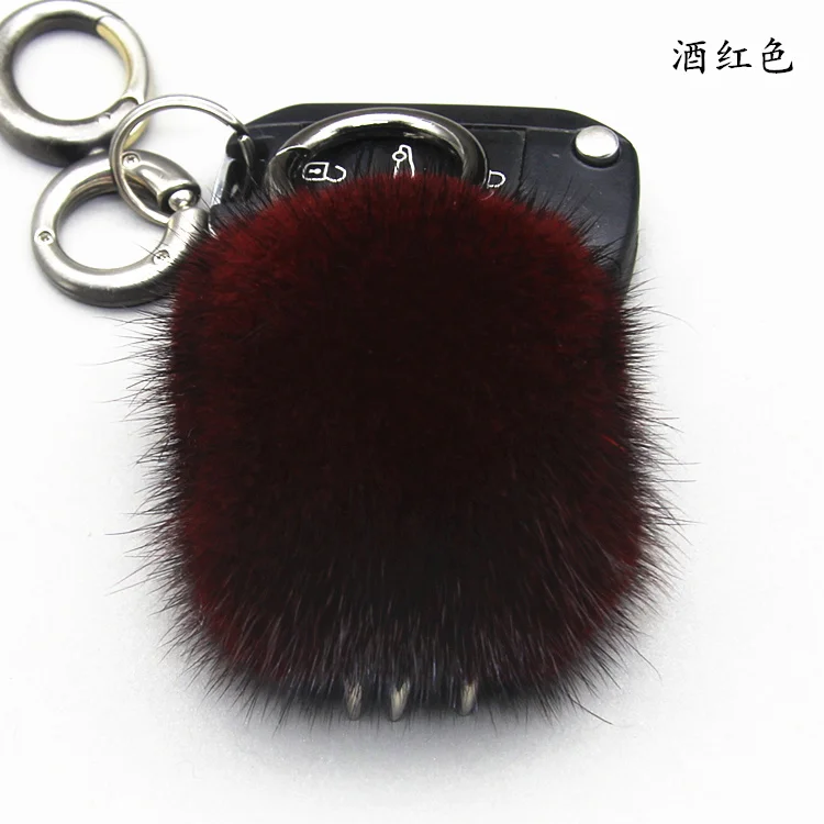Luxury Fluffy Genuine Mink Fur Bear Paw Real Fox Fur Ball PomPom Keychain Gold Metal Key Ring Pendant Bag Charm For Women f325
Luxury Fluffy Genuine Mink Fur Bear Paw Real Fox Fur Ball PomPom Keychain Gold Metal Key Ring Pendant Bag Charm For Women f325