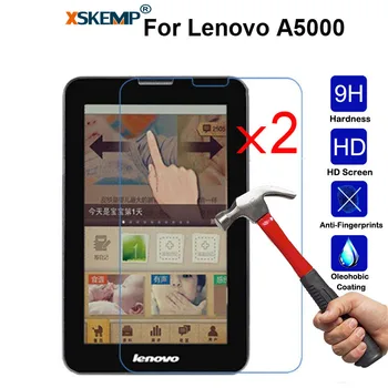 XSKEMP 2Pcs/Lot 9H Hard 0.3mm Real Tempered Glass Screen Protector For Lenovo A5000 7" Ultra Clear Glossy Tablet Protective Film
XSKEMP 2Pcs/Lot 9H Hard 0.3mm Real Tempered Glass Screen Protector For Lenovo A5000 7" Ultra Clear Glossy Tablet Protective Film