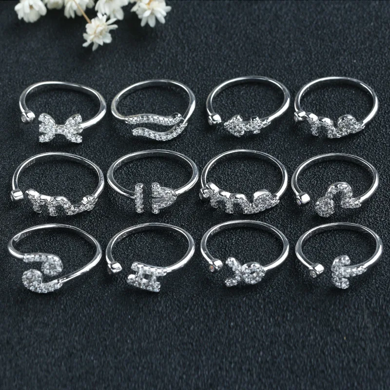Chandler Star Zodiac Sign 12 Constellation Ring For Girls Austrian Micro Paved Filled Crystal Rings Birthday Jewelry
Chandler Star Zodiac Sign 12 Constellation Ring For Girls Austrian Micro Paved Filled Crystal Rings Birthday Jewelry