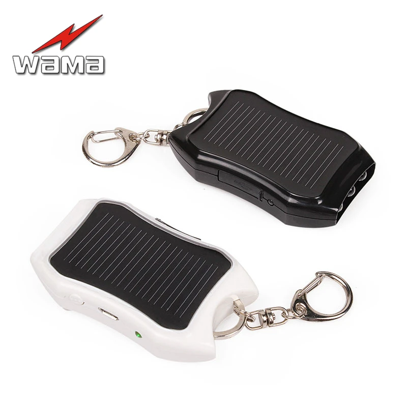 Wama Solar Panel Power Bank USB Power Bank Real 800mAh Waterproof Outdoors External Portable Panels LED Light Key Accessories
Wama Solar Panel Power Bank USB Power Bank Real 800mAh Waterproof Outdoors External Portable Panels LED Light Key Accessories