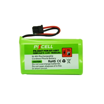 1 Cordless Phone Battery AA 1600mAh 2.4V Replacement For BT-1007 BT1007 BT1015 BT904 Mitsumi-2P(PK-0047)
1 Cordless Phone Battery AA 1600mAh 2.4V Replacement For BT-1007 BT1007 BT1015 BT904 Mitsumi-2P(PK-0047)