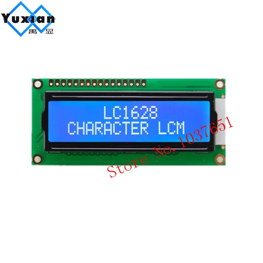 2pcs LCD 1602 162 16x2 3.3v 3v blue LCD display module 80X36mm high quality LC1628 SPLC780D HD44780 WH1602B LMB162AFW-2
2pcs LCD 1602 162 16x2 3.3v 3v blue LCD display module 80X36mm high quality LC1628 SPLC780D HD44780 WH1602B LMB162AFW-2