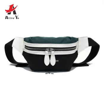 Attra-Yo Women Waist Bag Girl Canvas Leisure Pack Paneled Letter Fanny Belt Pack Fashion Versatile Female Chest Crossbody Bag
Attra-Yo Women Waist Bag Girl Canvas Leisure Pack Paneled Letter Fanny Belt Pack Fashion Versatile Female Chest Crossbody Bag
