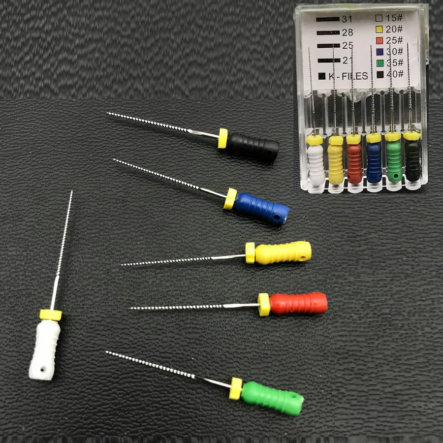 10boxes Endodontic Root Canal K Files (Hand Use) Dental K-File 25mm Hand Use files Endodontic Instruments Dentist Tools
10boxes Endodontic Root Canal K Files (Hand Use) Dental K-File 25mm Hand Use files Endodontic Instruments Dentist Tools