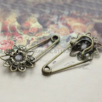 19mm Antique Bronze Plated Blank Circle Hollow Filigree Flower Bezel Brooches Bases Safety-Pin Clip SettingsFindings 40pcs/lot
19mm Antique Bronze Plated Blank Circle Hollow Filigree Flower Bezel Brooches Bases Safety-Pin Clip SettingsFindings 40pcs/lot