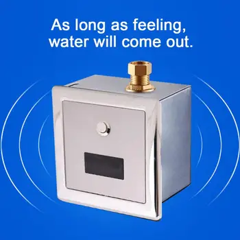 Sensor Urinal Wall-Mount Lavatory Automatic Sensing Urinal Flush Valve Toilet Faucet Taps Urinal Flush Valve
Sensor Urinal Wall-Mount Lavatory Automatic Sensing Urinal Flush Valve Toilet Faucet Taps Urinal Flush Valve