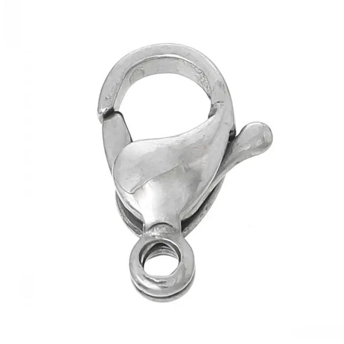 DoreenBeads Retail Stainless Steel Lobster Clasp Silver Color 11.0mm x 7.0mm,10 PCs
DoreenBeads Retail Stainless Steel Lobster Clasp Silver Color 11.0mm x 7.0mm,10 PCs