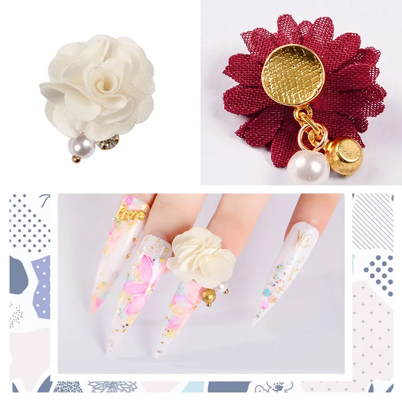 MEET ACROSS Stickers for Nails Jewelry Detachable Magnet Base Cotton Cloth Flower/bow Pendant Nail Art Magnetic Attraction
MEET ACROSS Stickers for Nails Jewelry Detachable Magnet Base Cotton Cloth Flower/bow Pendant Nail Art Magnetic Attraction