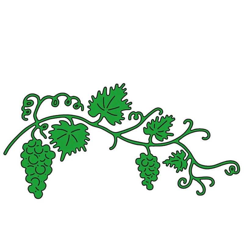 Grape Vine Plant Edge Metal Cutting Dies Stencil for DIY Scrapbooking album Decor Embossing Hand on Cuts Die Paper Card 2018 New
Grape Vine Plant Edge Metal Cutting Dies Stencil for DIY Scrapbooking album Decor Embossing Hand on Cuts Die Paper Card 2018 New
