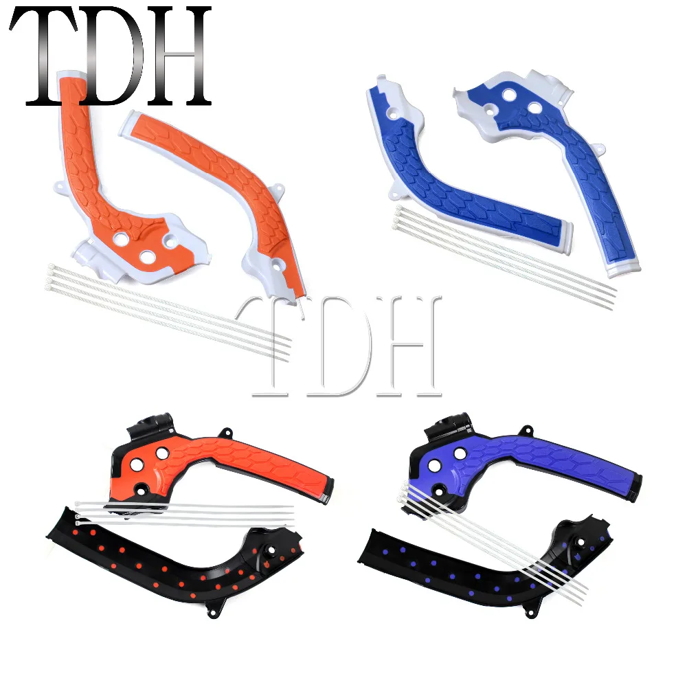 Motorcycle Frame Guard Protection Cover For KTM SX125 SX150 SXF EXC-F EXC 250 350 450 2016-2018 X-Grip Frame Guard Orange Blue
Motorcycle Frame Guard Protection Cover For KTM SX125 SX150 SXF EXC-F EXC 250 350 450 2016-2018 X-Grip Frame Guard Orange Blue